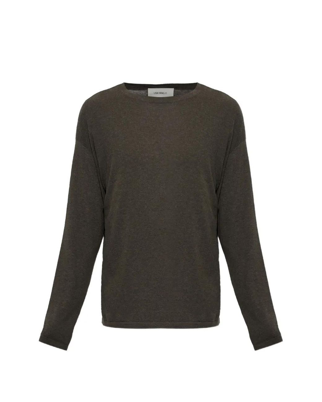 Lisa Yang Gray Theodore Sweater for men