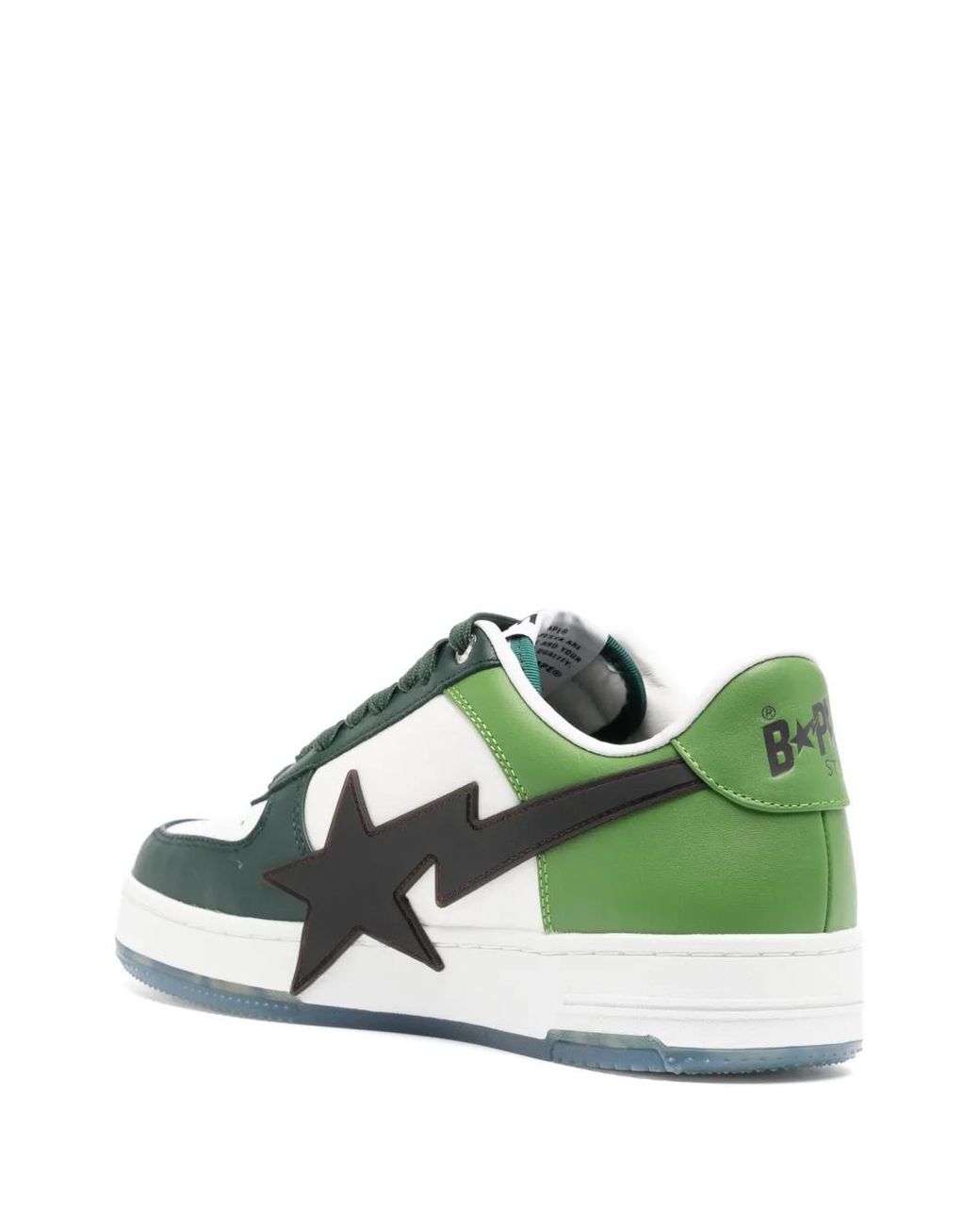 A Bathing Ape Green Sta Os M2 Sneakers for men