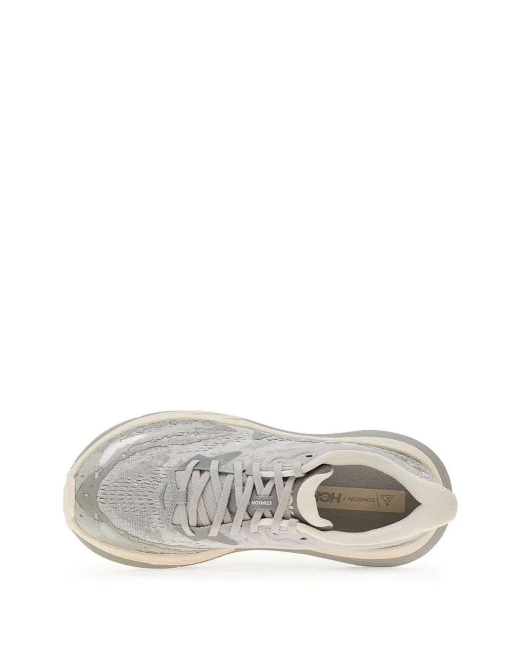 Hoka One One White Stinson 7 Sneakers for men