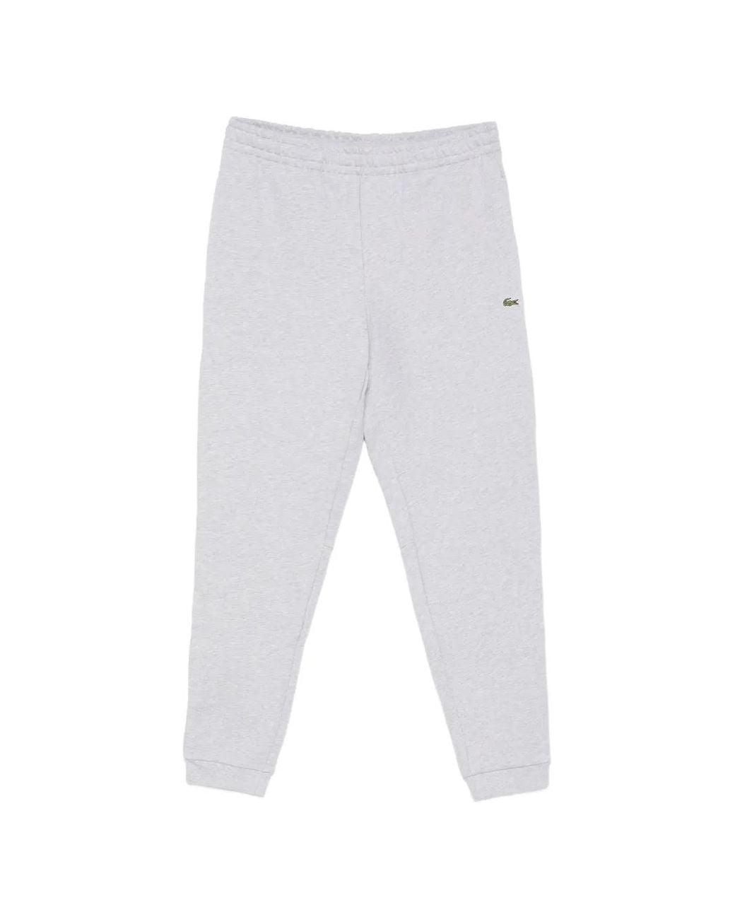Lacoste White Pantalon De Jogging À Lien De Resserrage for men