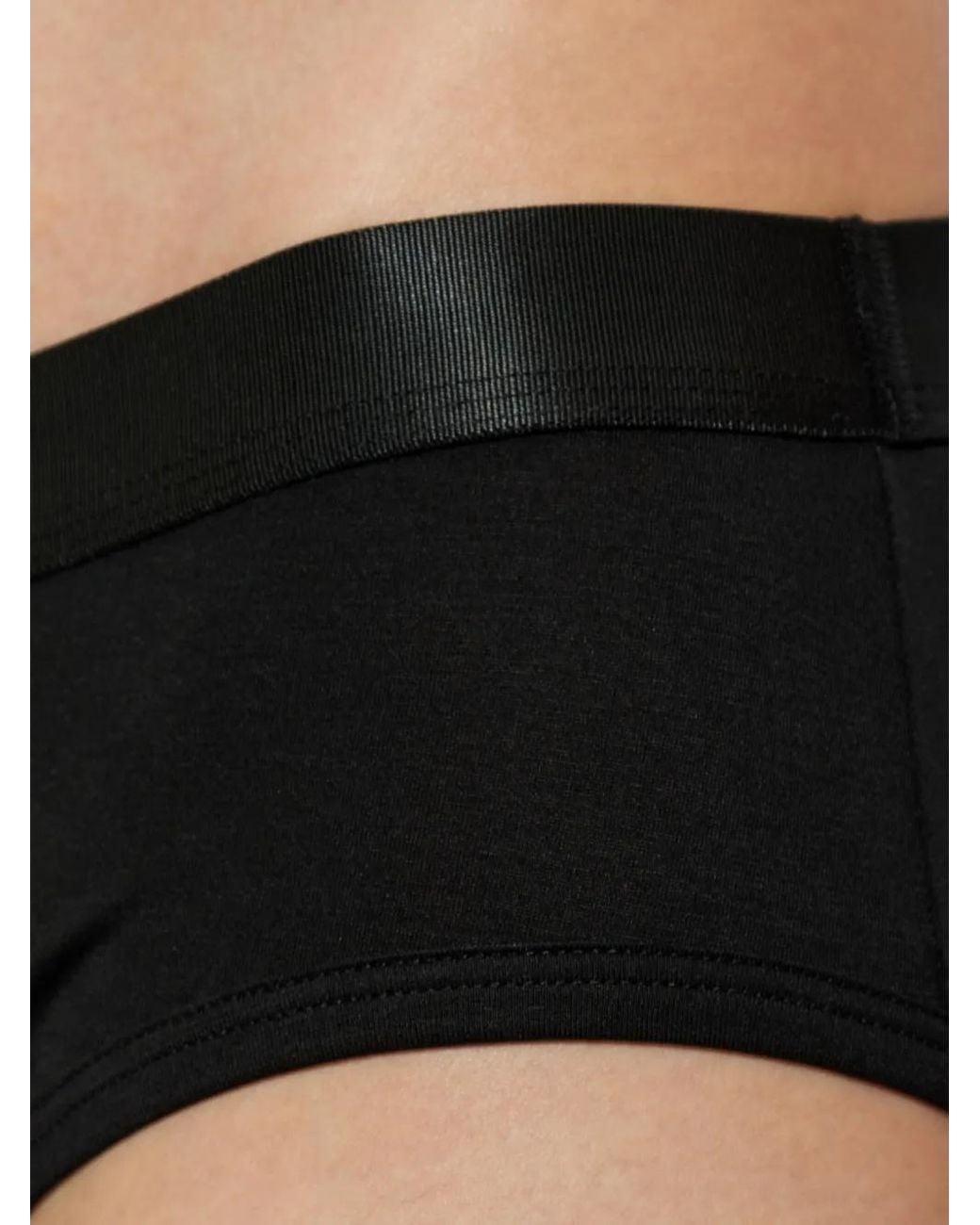 CDLP Black Logo-Waistband Briefs (Set Of Three) for men