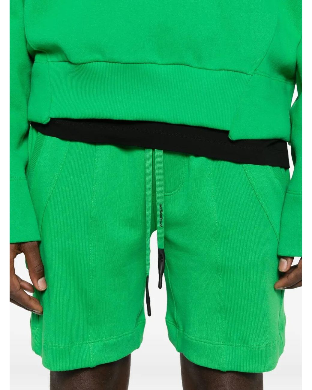 Pantalones Cortos De Chándal Con Cordones Notrainproof de hombre de color Green