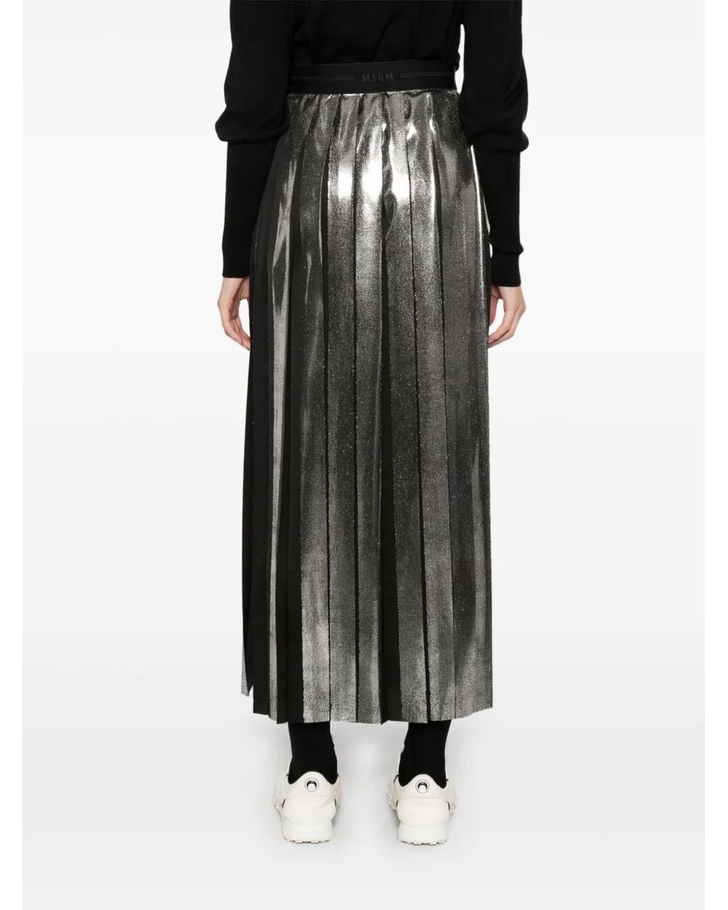 MSGM Gray Skirts