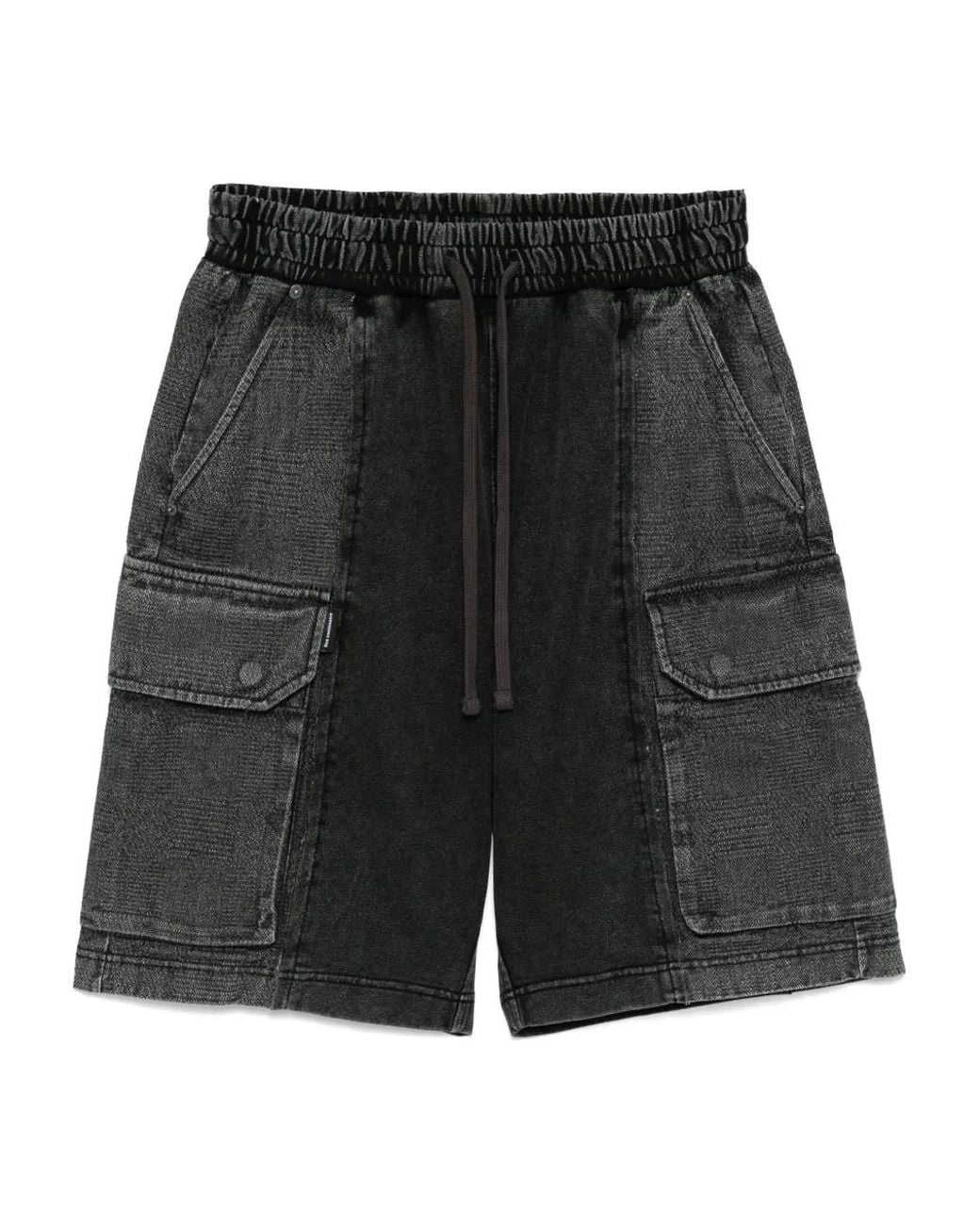 FIVE CM Cargo-Shorts Mit Logo-Patch in Gray für Herren