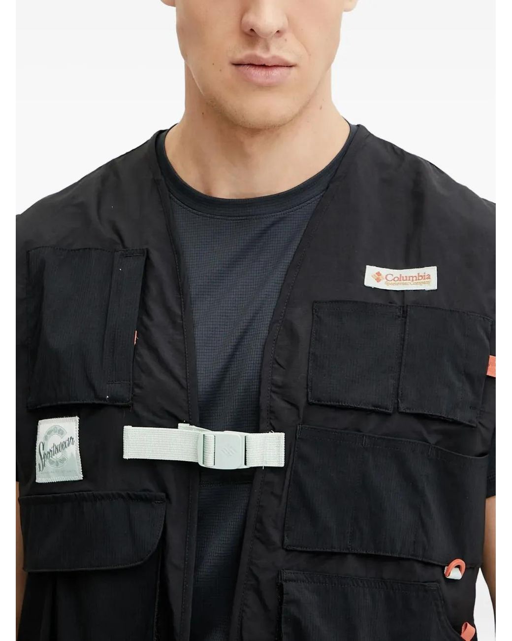 Columbia Black Cove Beach Multi-Pocket Gilet