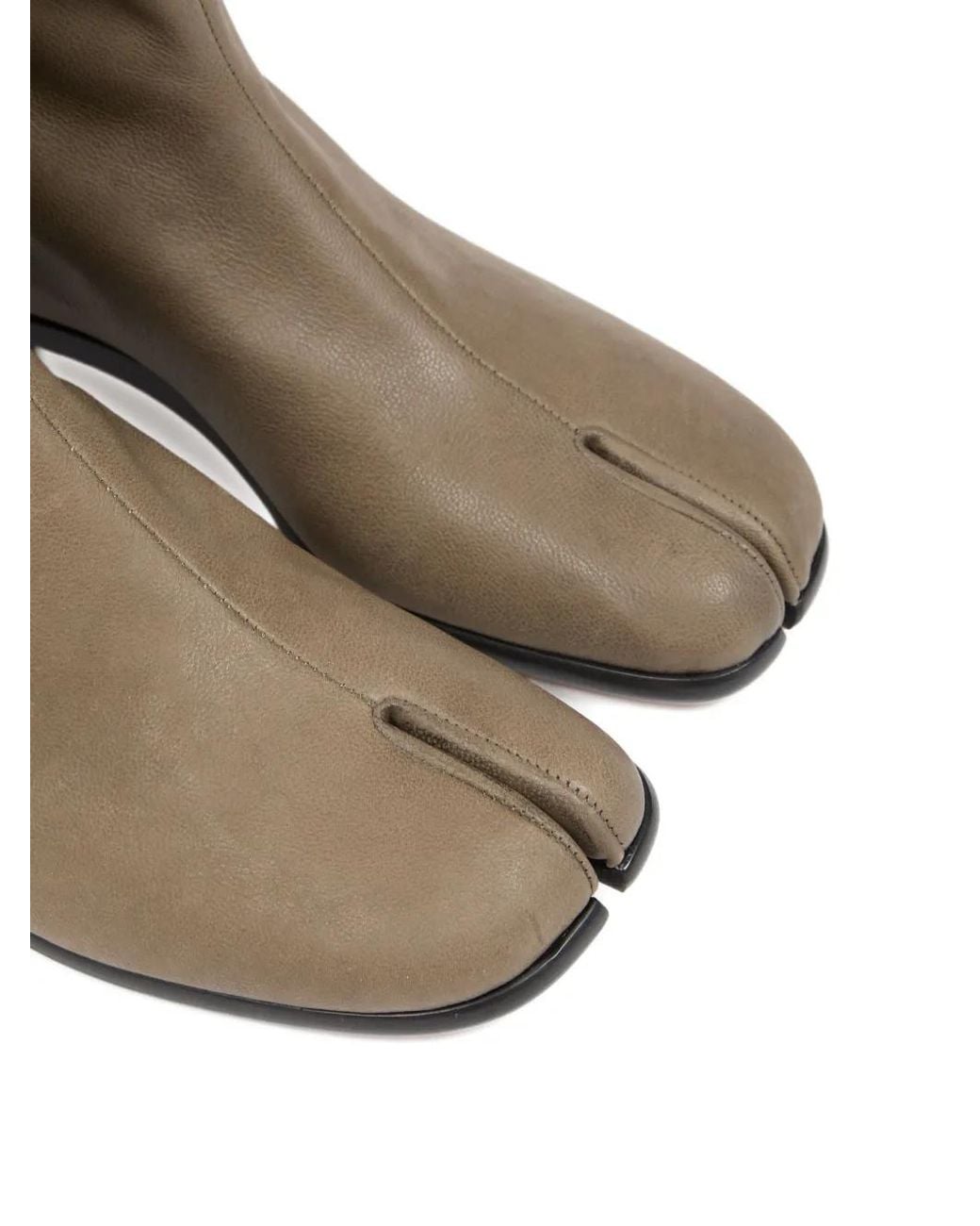 Maison Margiela Brown Tabi Ankle Boots for men