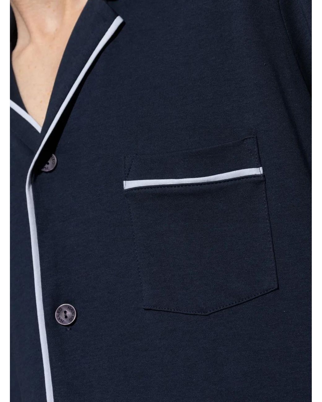 Hanro Blue Night & Day Pyjama Set for men