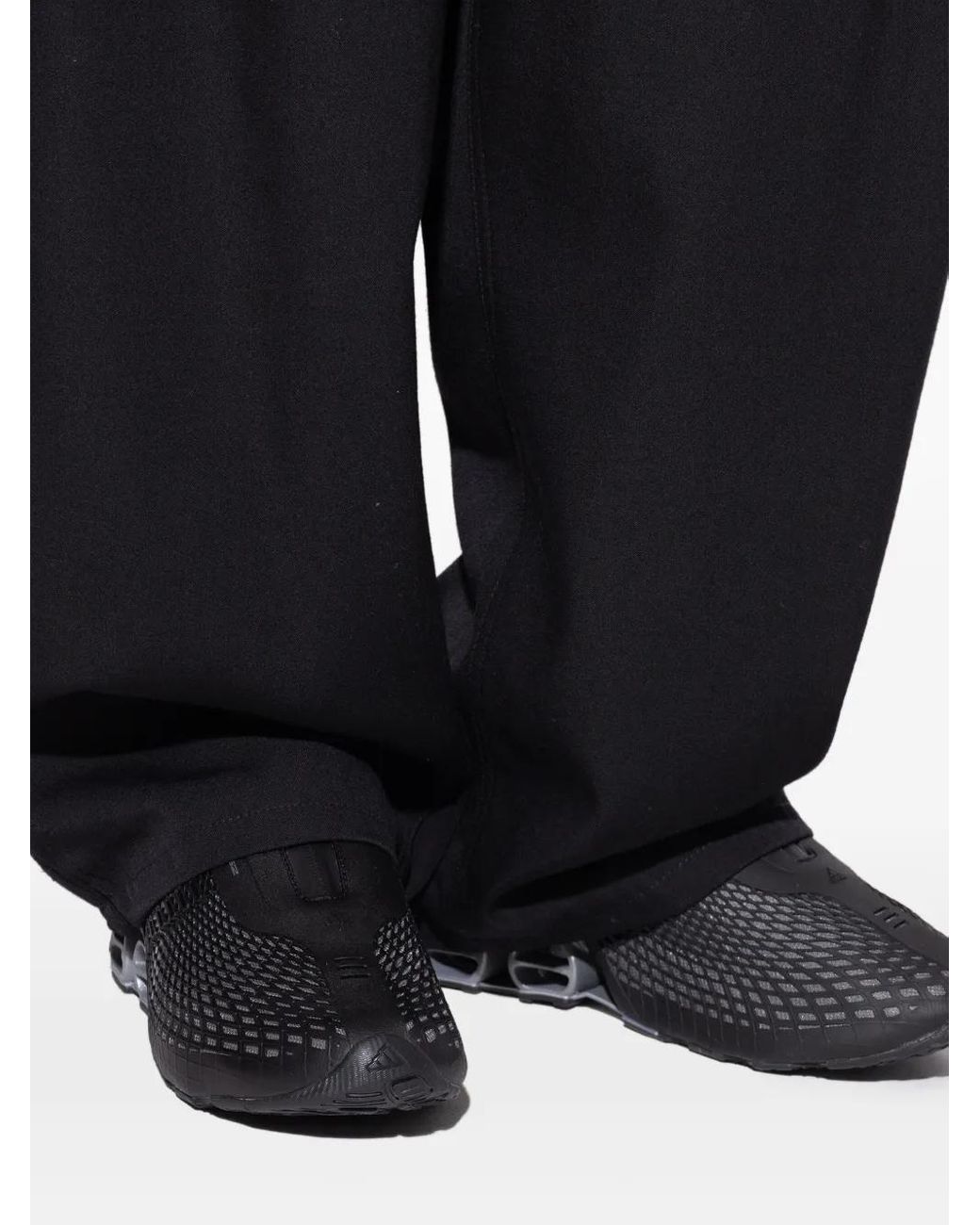 Adidas Black Megaride S2 Zip-Up Sneakers