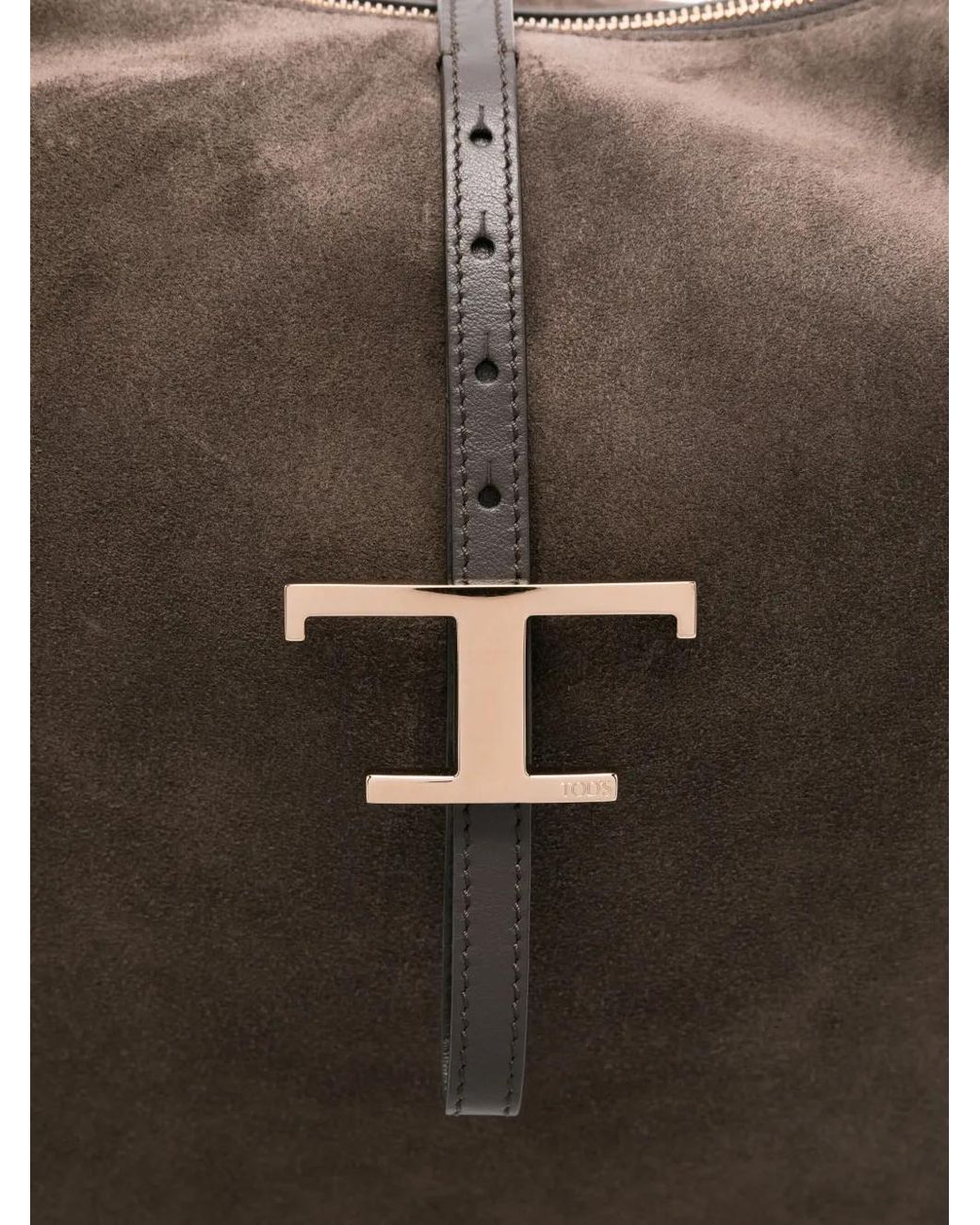 Tod's Black T Timeless Shoulder Bag