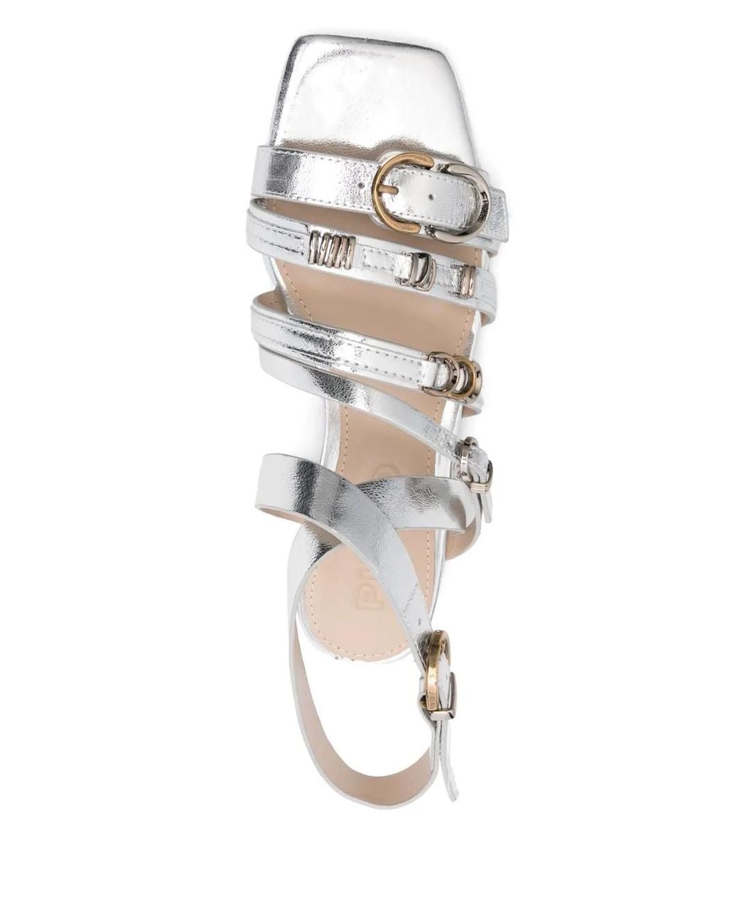 Pinko White Marli Sandals