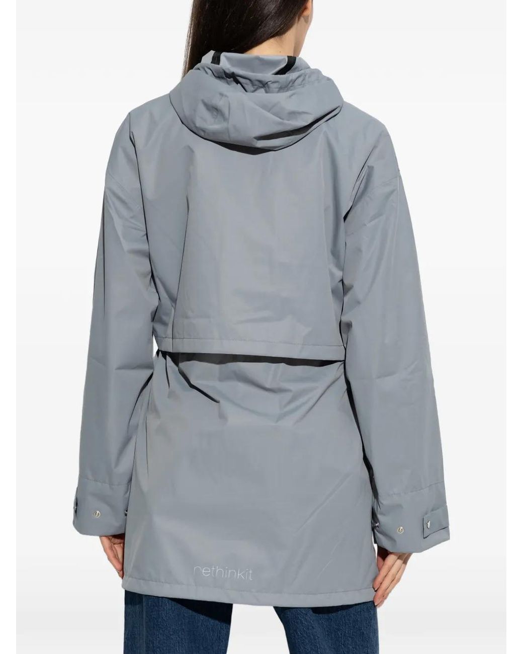 Rethinkit Studios Gray Rainshell Jacket