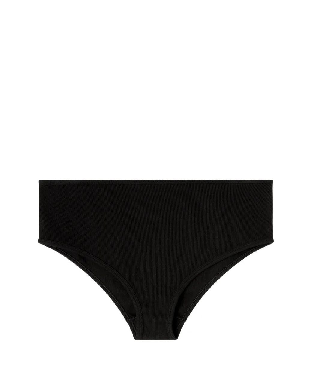 DIESEL Black Cut-Out Logo-Plaque Briefs