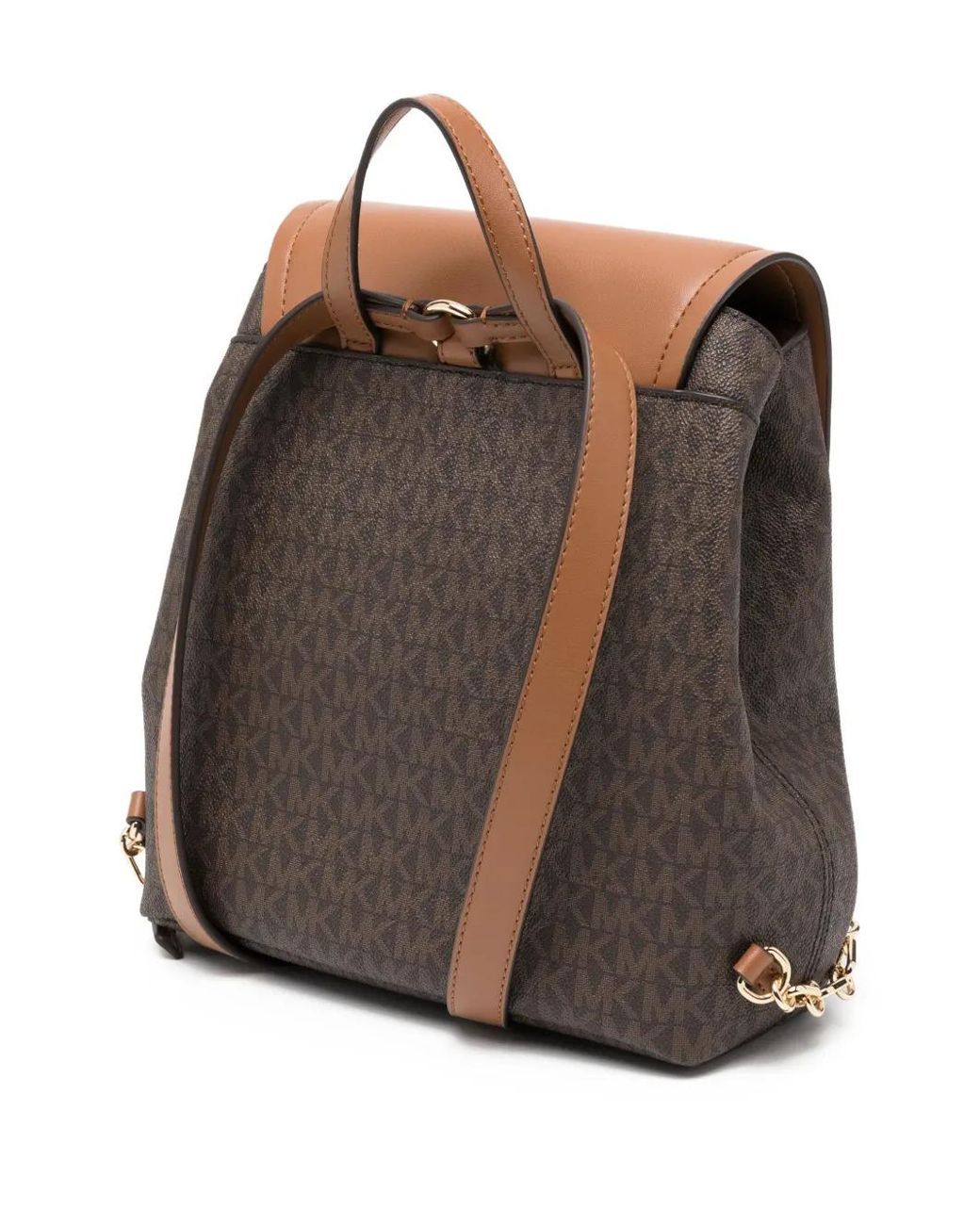 Michael Kors Brown Small Tribeca Backpack