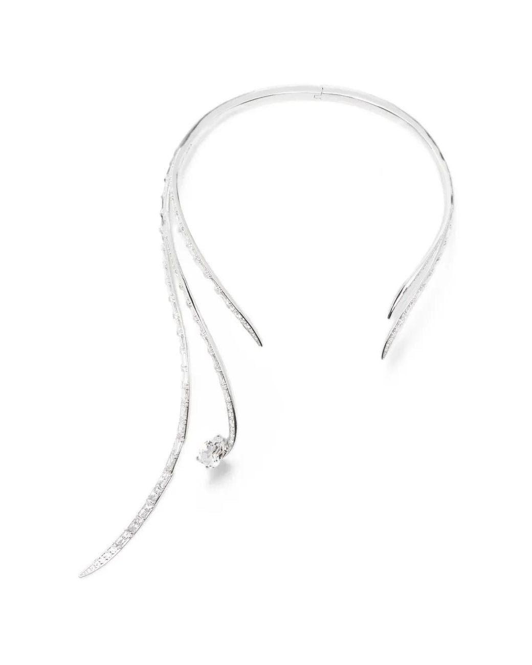 Swarovski White Vienna Mixed-Cut Crystal Necklace