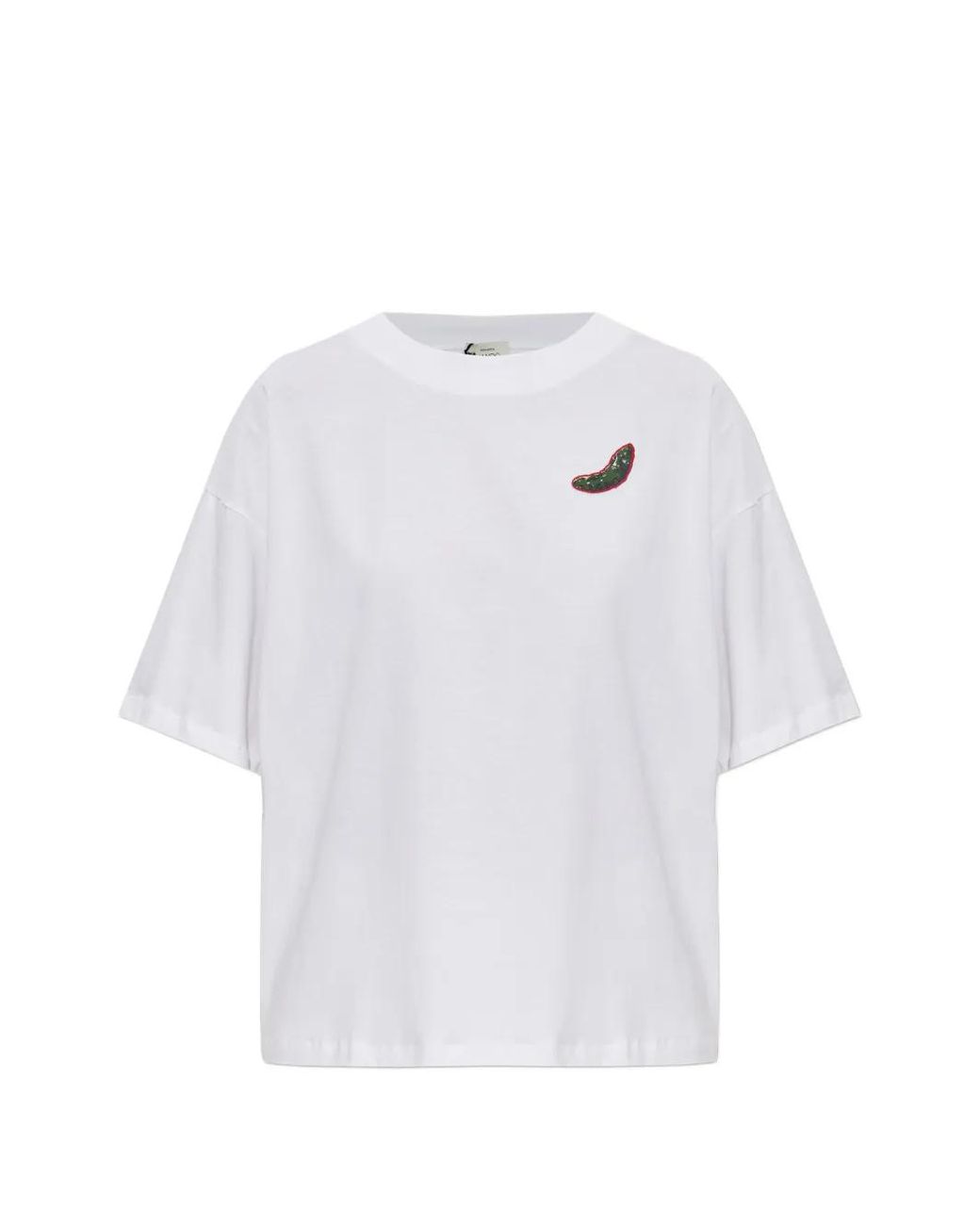 Hanro White Patch-Detail T-Shirt