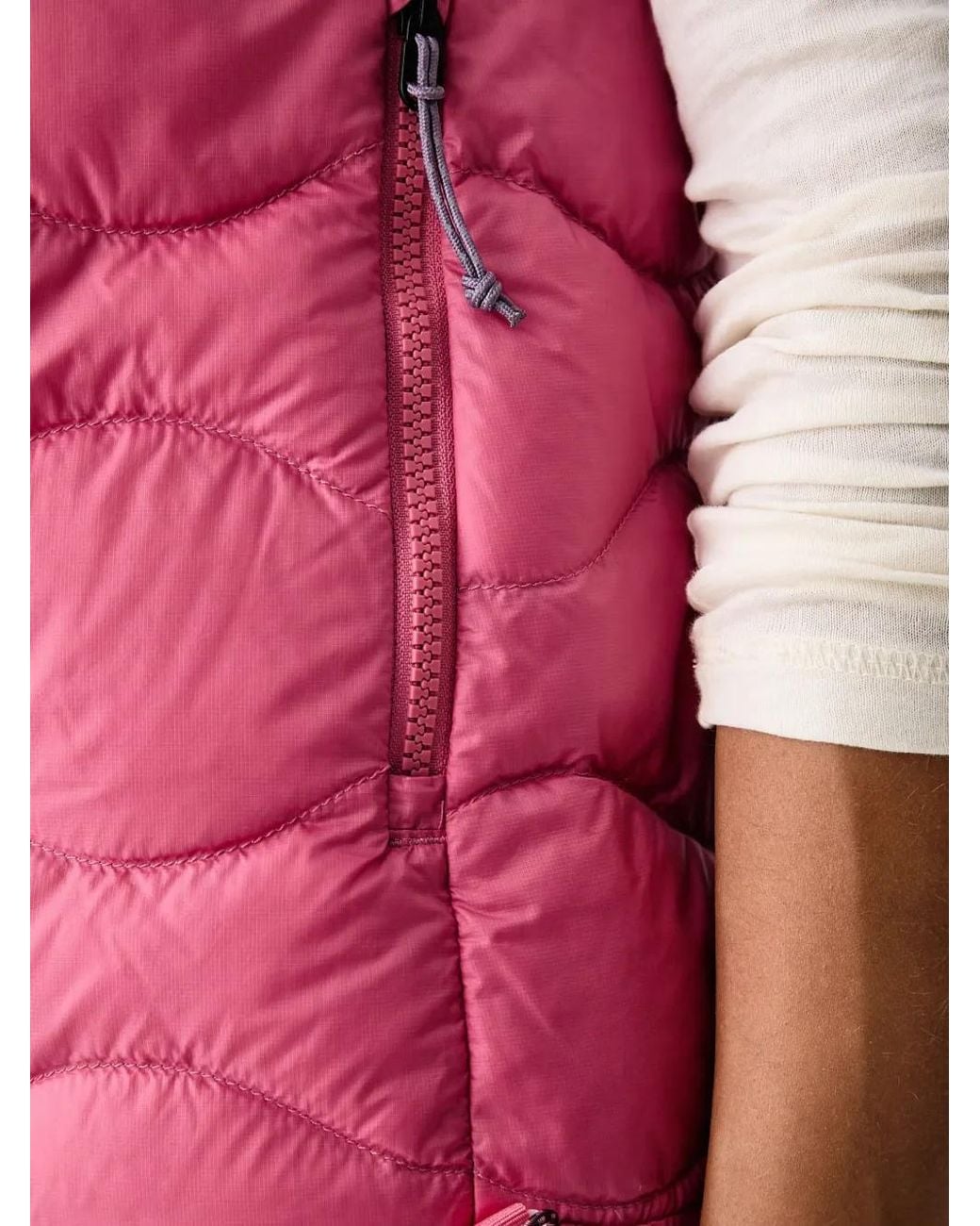 Peak Performance Pink Helium Quilted Gilet