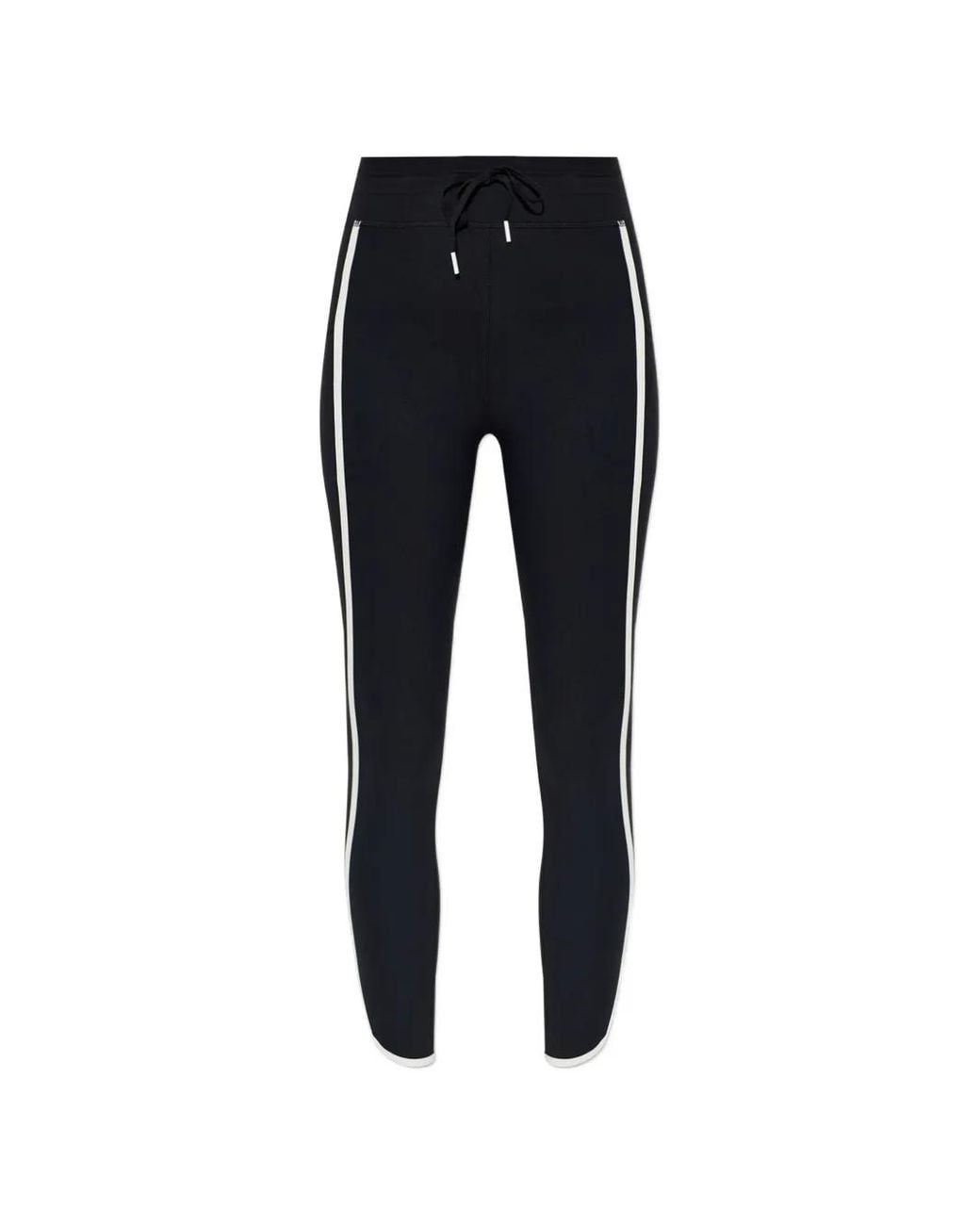 The Upside Black Sol Side-Stripe Leggings