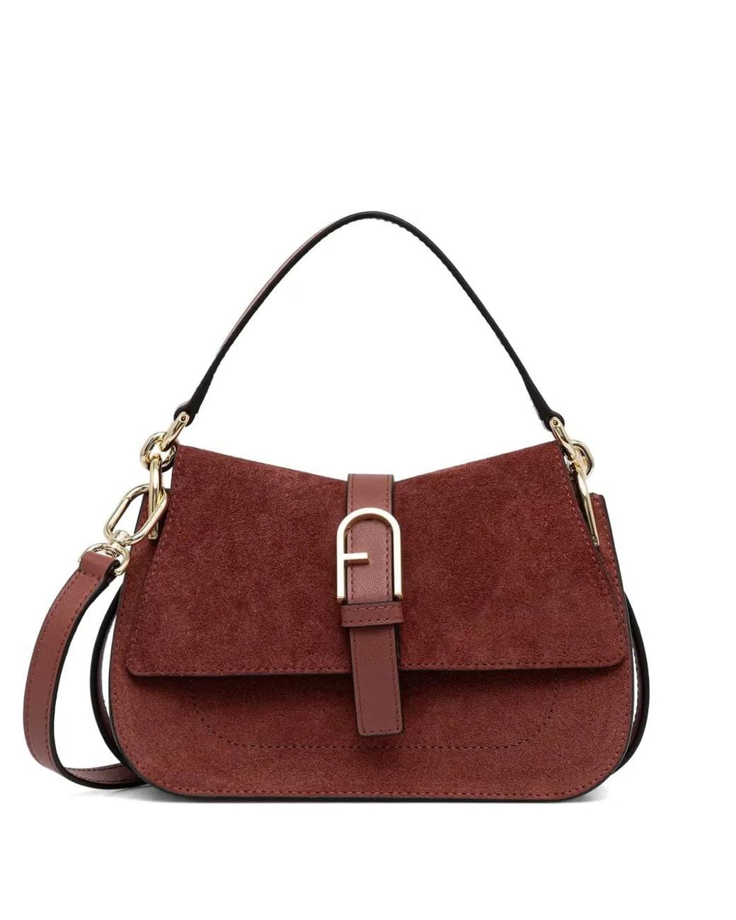 Furla Red Flow Top-Handle Mini Bag