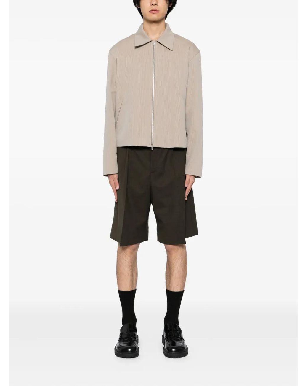 Jacquemus Black The Ovalu Shorts for men