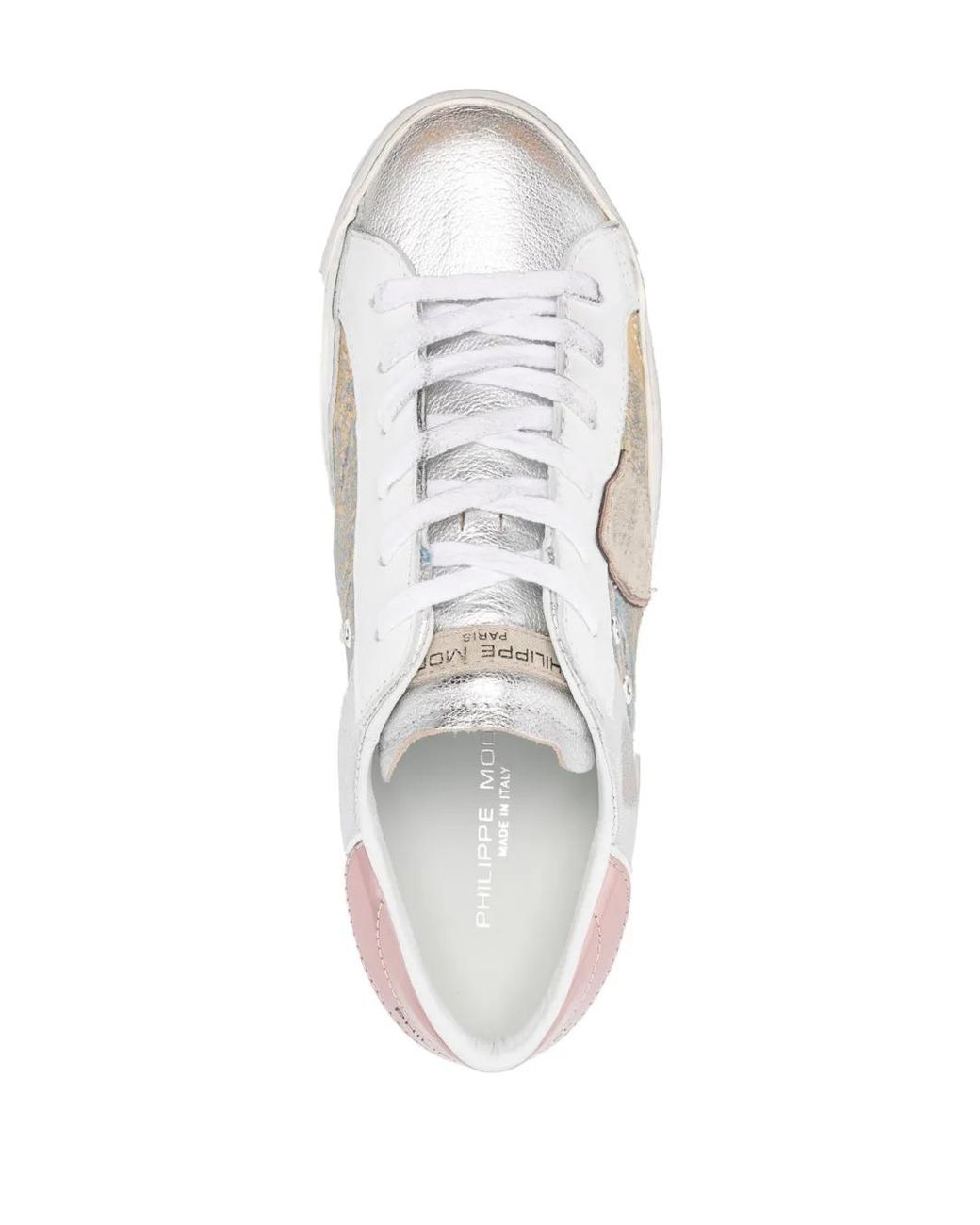 Philippe Model White Prxs Tennis Sneakers