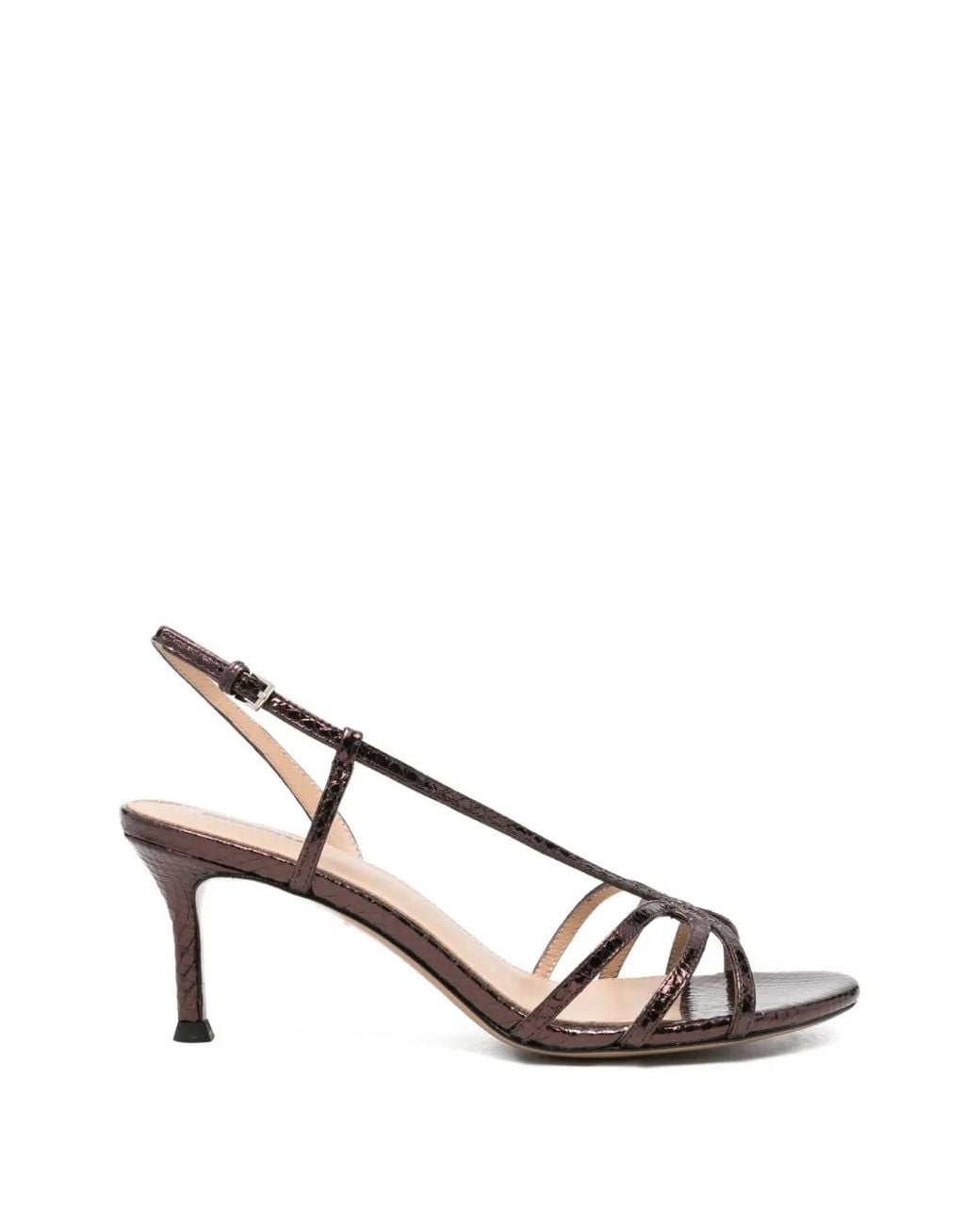 Lola Cruz White Tati Open-Toe Sandals