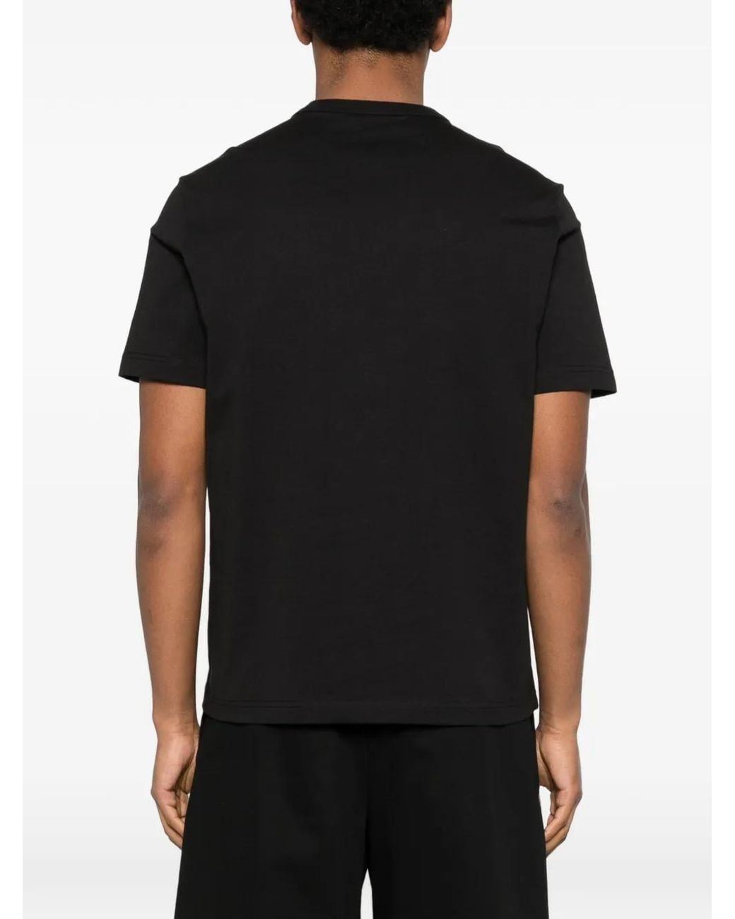 Paul Smith Black Ps Paul Smith Astronaut-Motif Crewneck T-Shirt for men