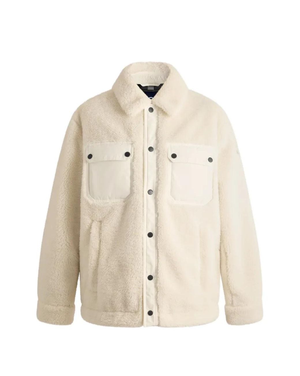 Fusalp Natural Veste Elstran En Fourrure Artificielle Blanche for men