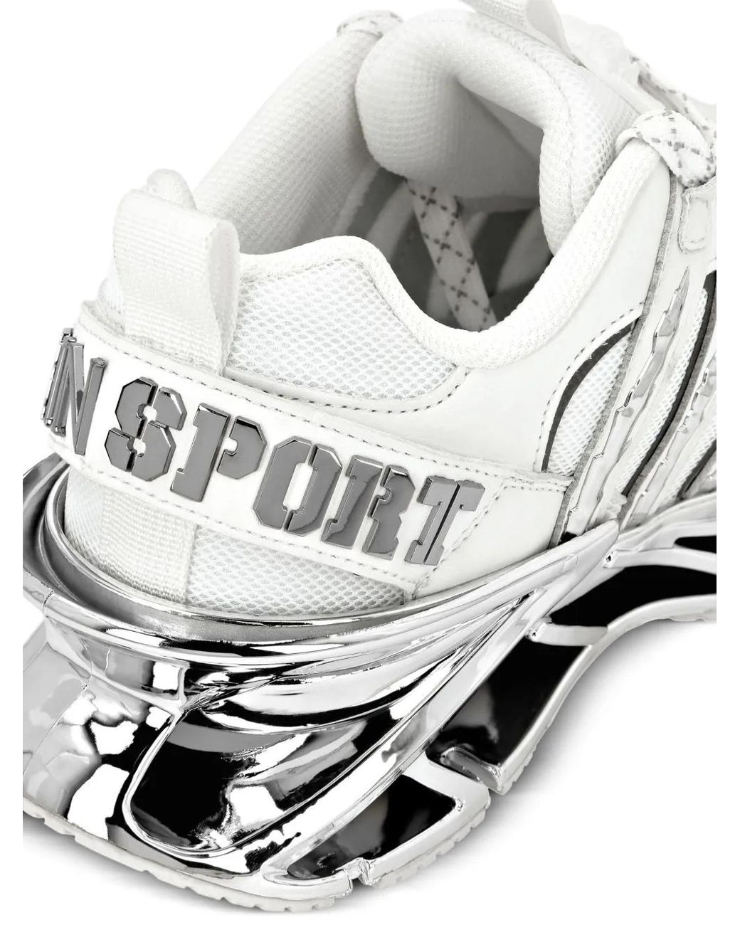 Philipp Plein White Runner Sneakers