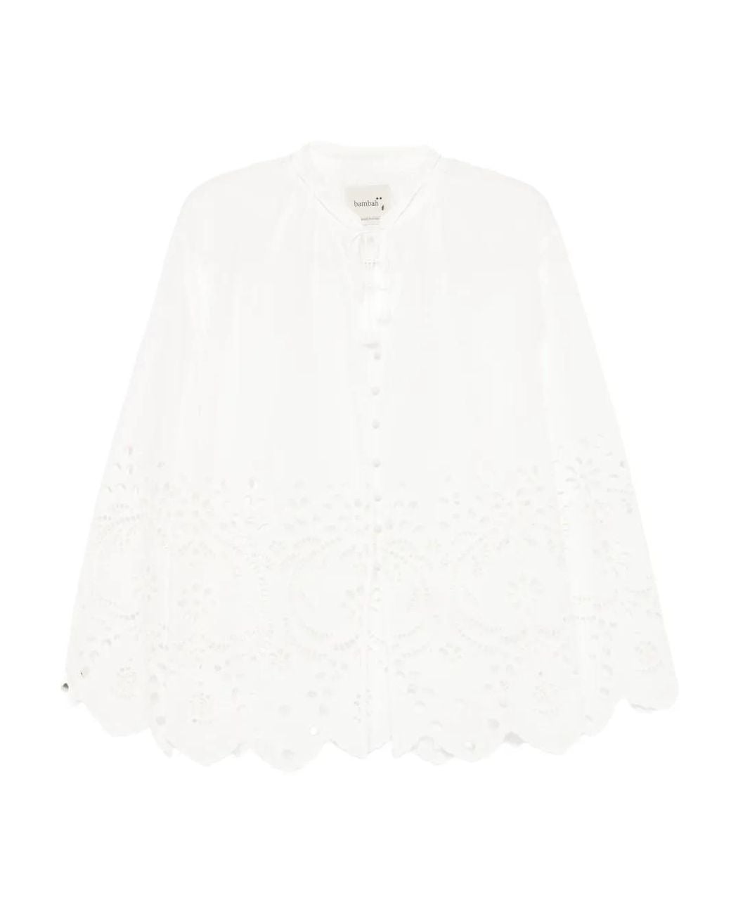 Bambah White Eyelet Blouse