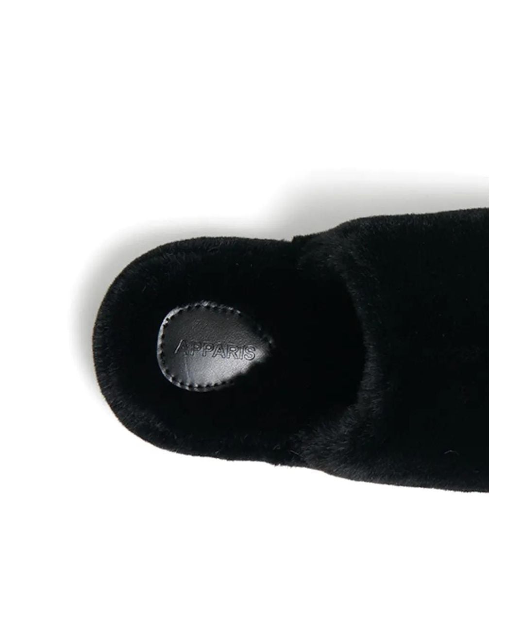 Apparis Black Dillon Slippers