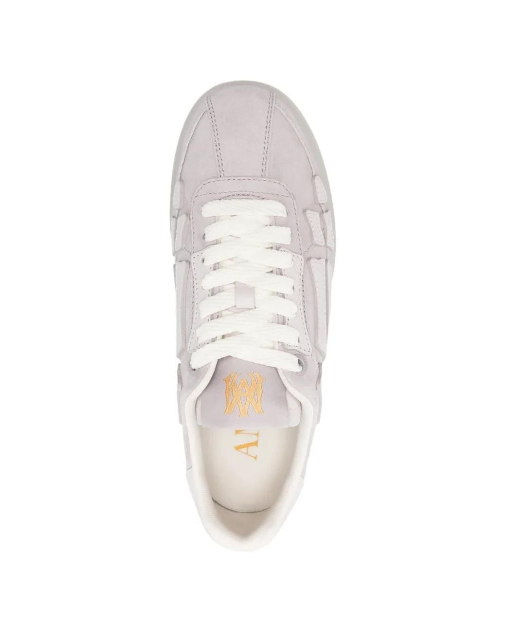 Amiri White Pacific Bones Sneakers