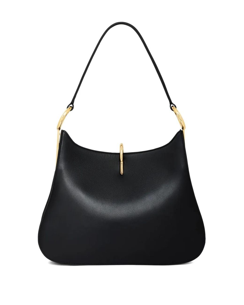 Borsa A Spalla Ring Grande di Rabanne in Black