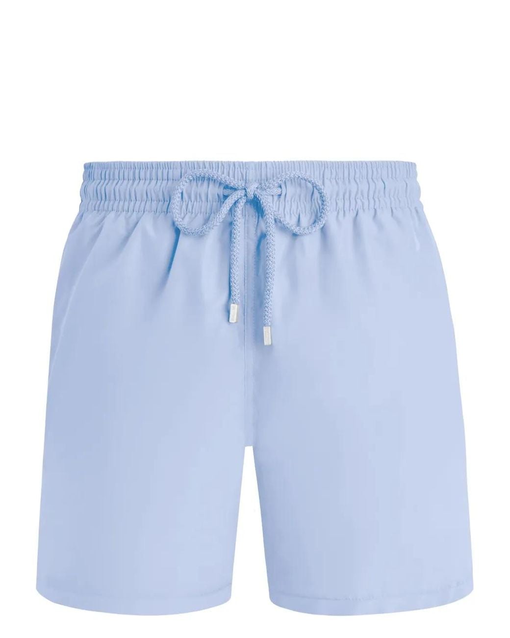 Vilebrequin Blue Moorea Logo-Appliqué Swim Shorts for men