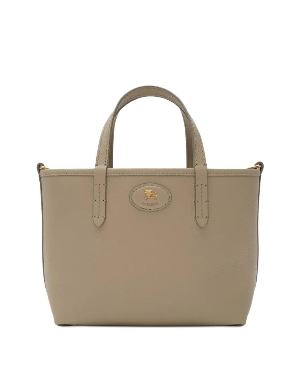 Burberry Natural Mini Reversible Bloomsbury Tote