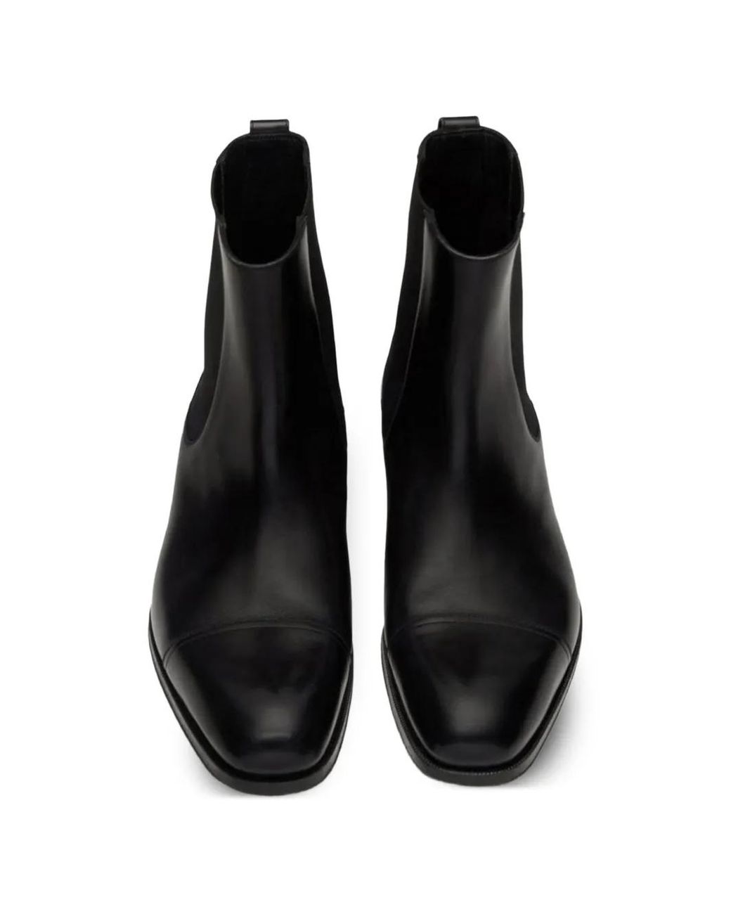 Tom Ford Black Edgar Chelsea Boots for men