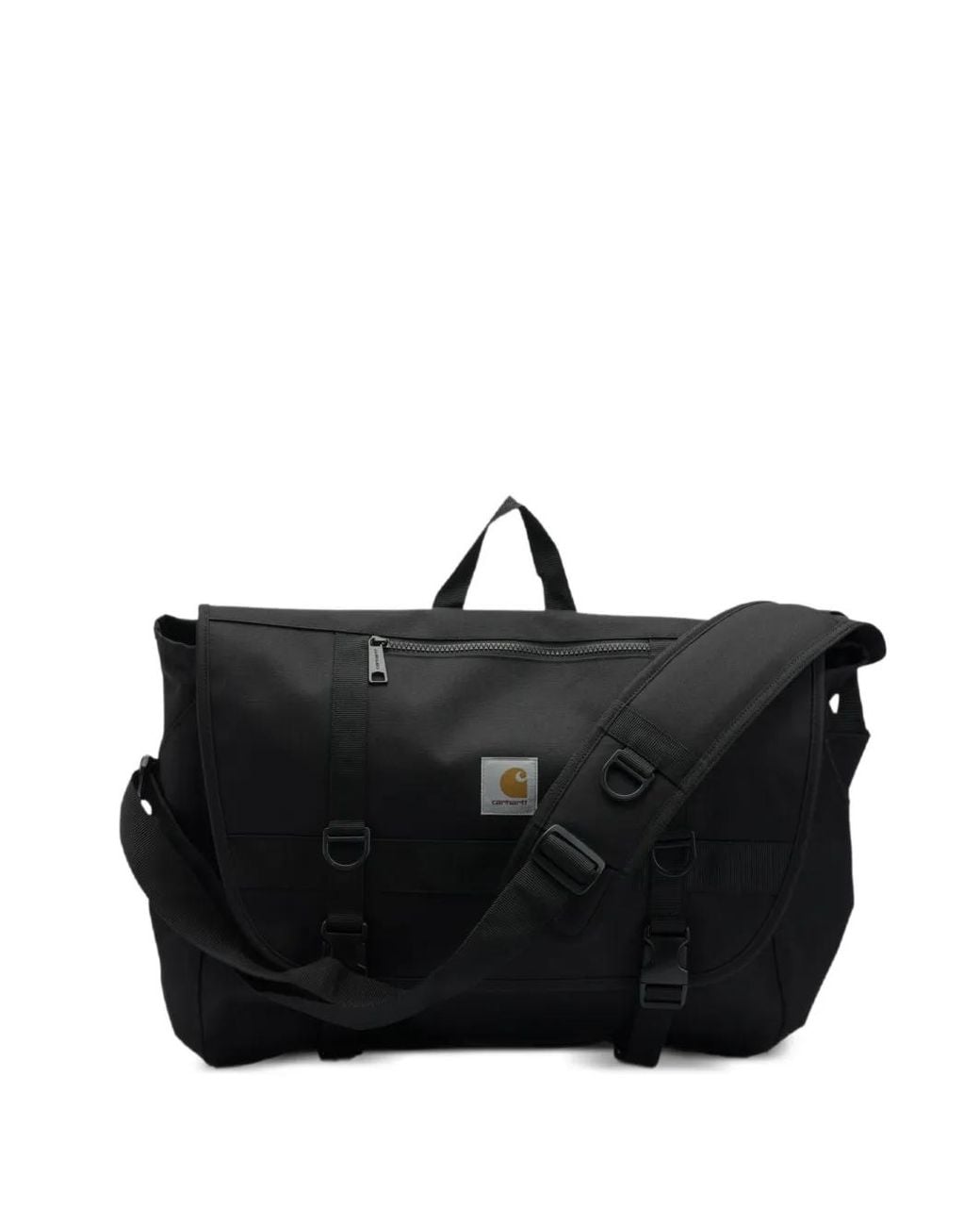 Carhartt Black Sac Porté Épaule À Patch Logo Et Boucle for men