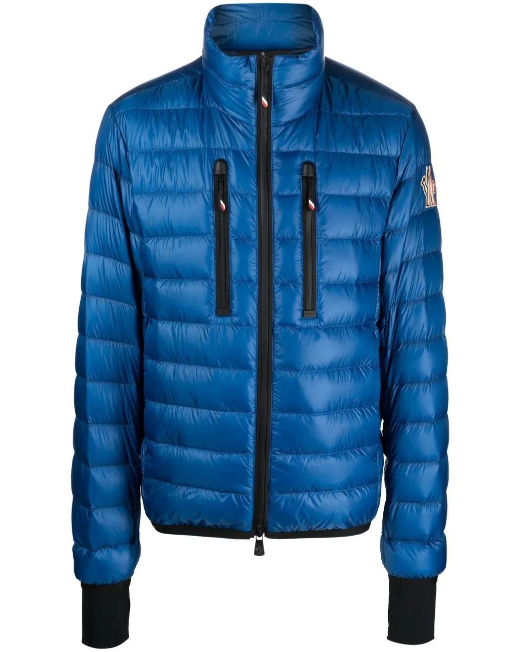 Moncler Blue Outerwears for men