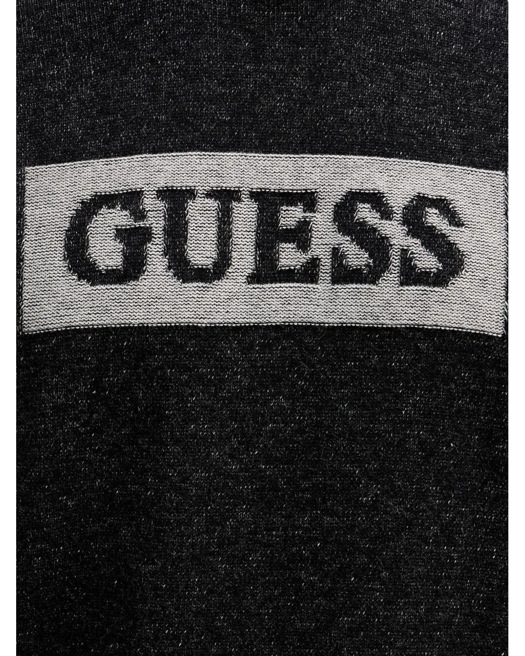 Guess Black Logo-Embellishment Sweater for men