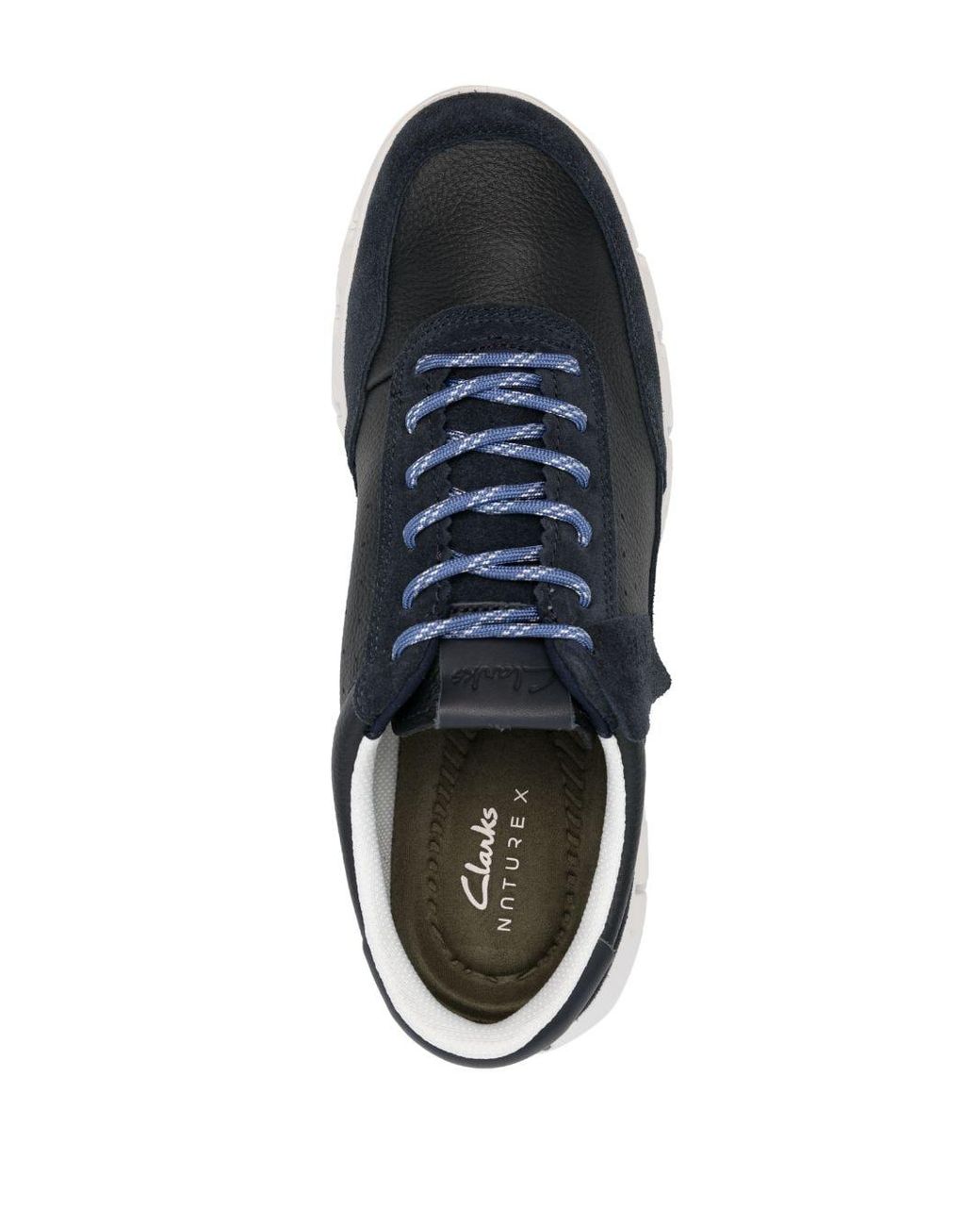 Tredje mærke navn Paranafloden Clarks Nature X One Leather Sneakers in Blue for Men | Lyst