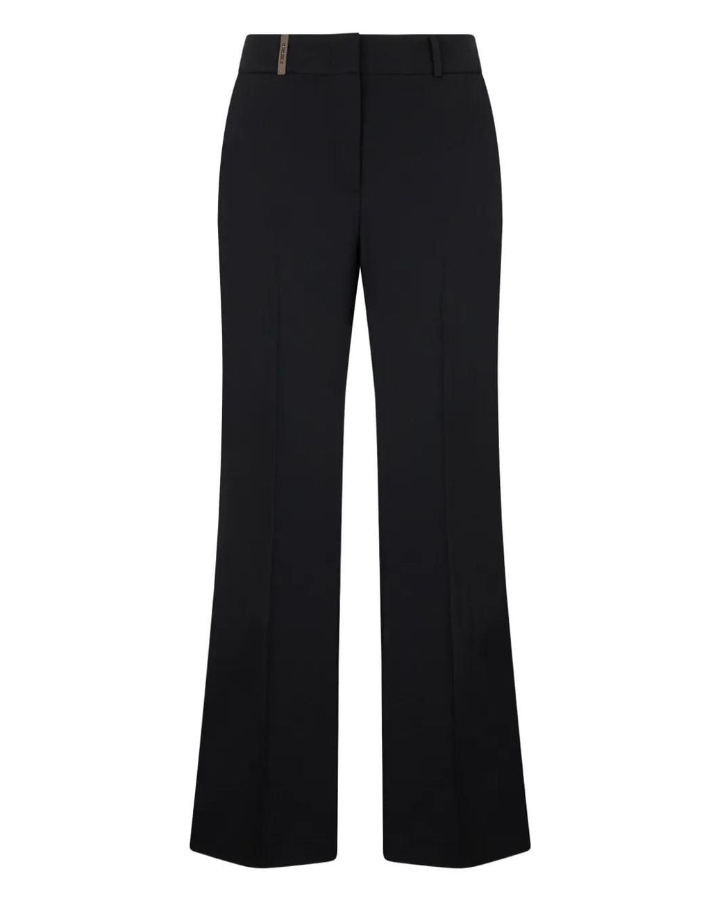 Pantalones Acampanados Peserico de color Black