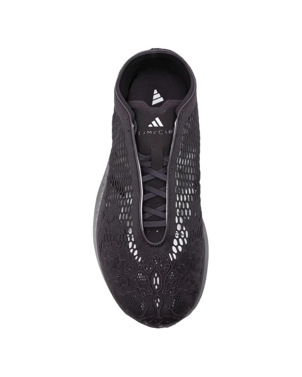 Adidas By Stella McCartney Gray X Stella Mccartney Adizero Evo Sl Logo-Detail Sneakers