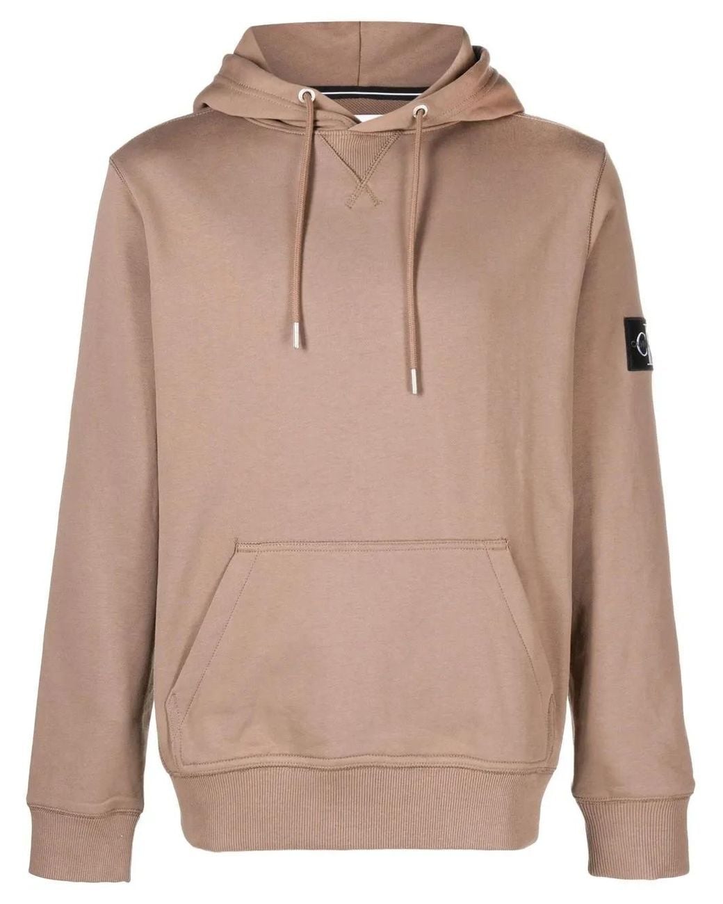 Sudadera Con Capucha Calvin Klein de hombre de color Brown
