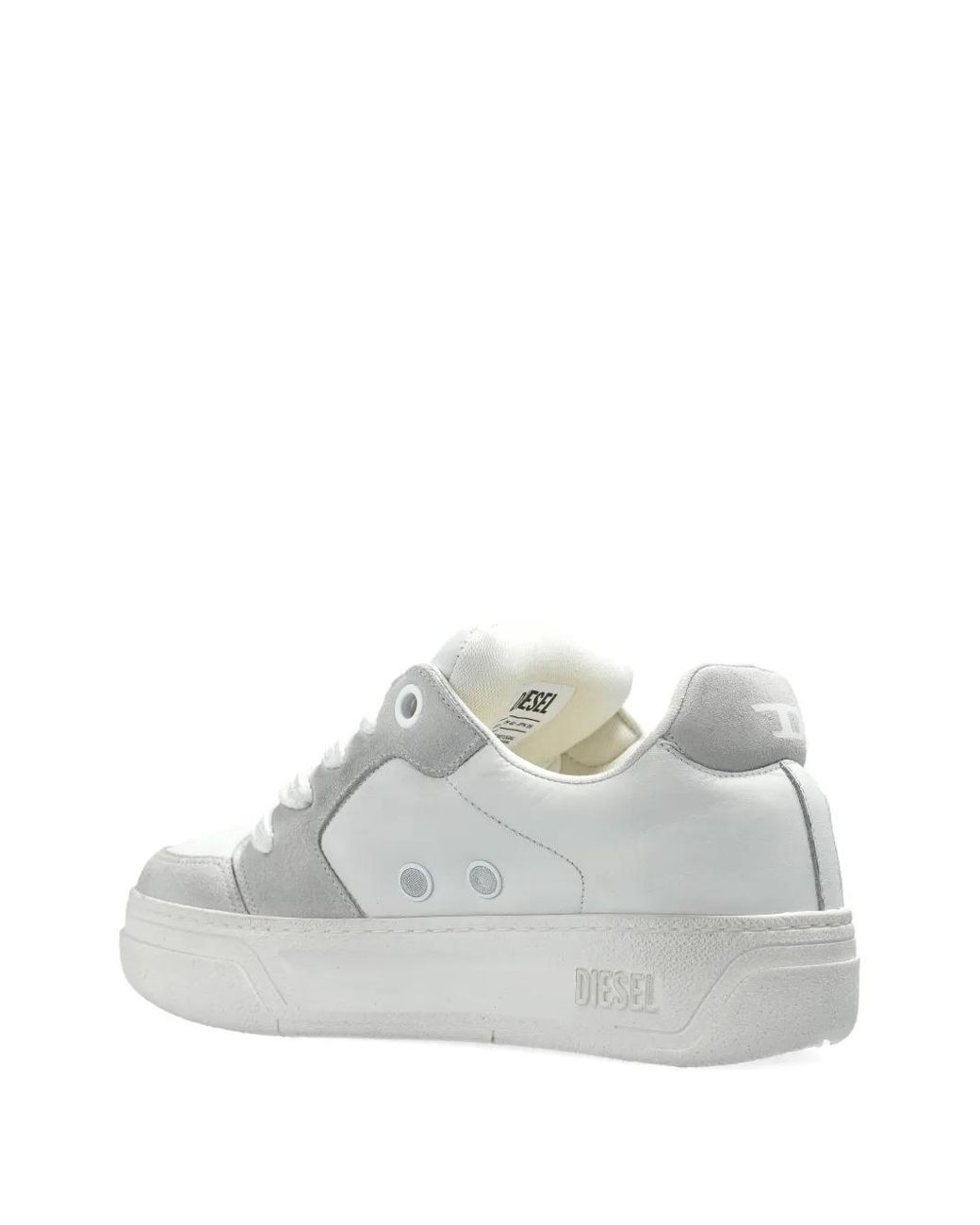 Sneakers Con Inserti di DIESEL in White