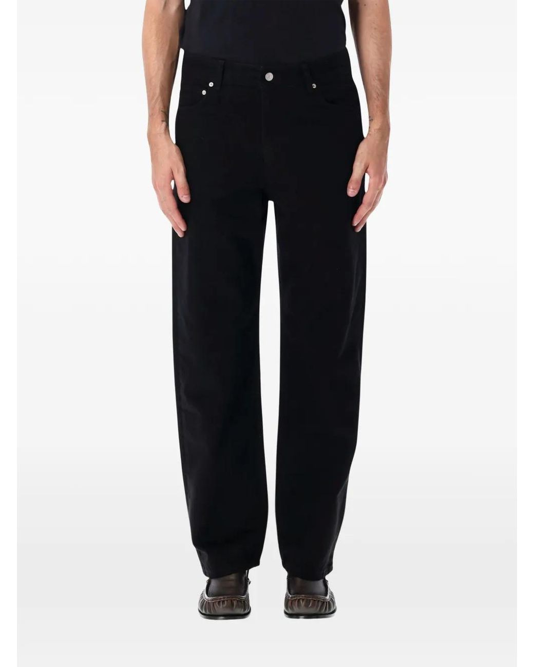 DUNST Black Jean À Coupe Droite for men