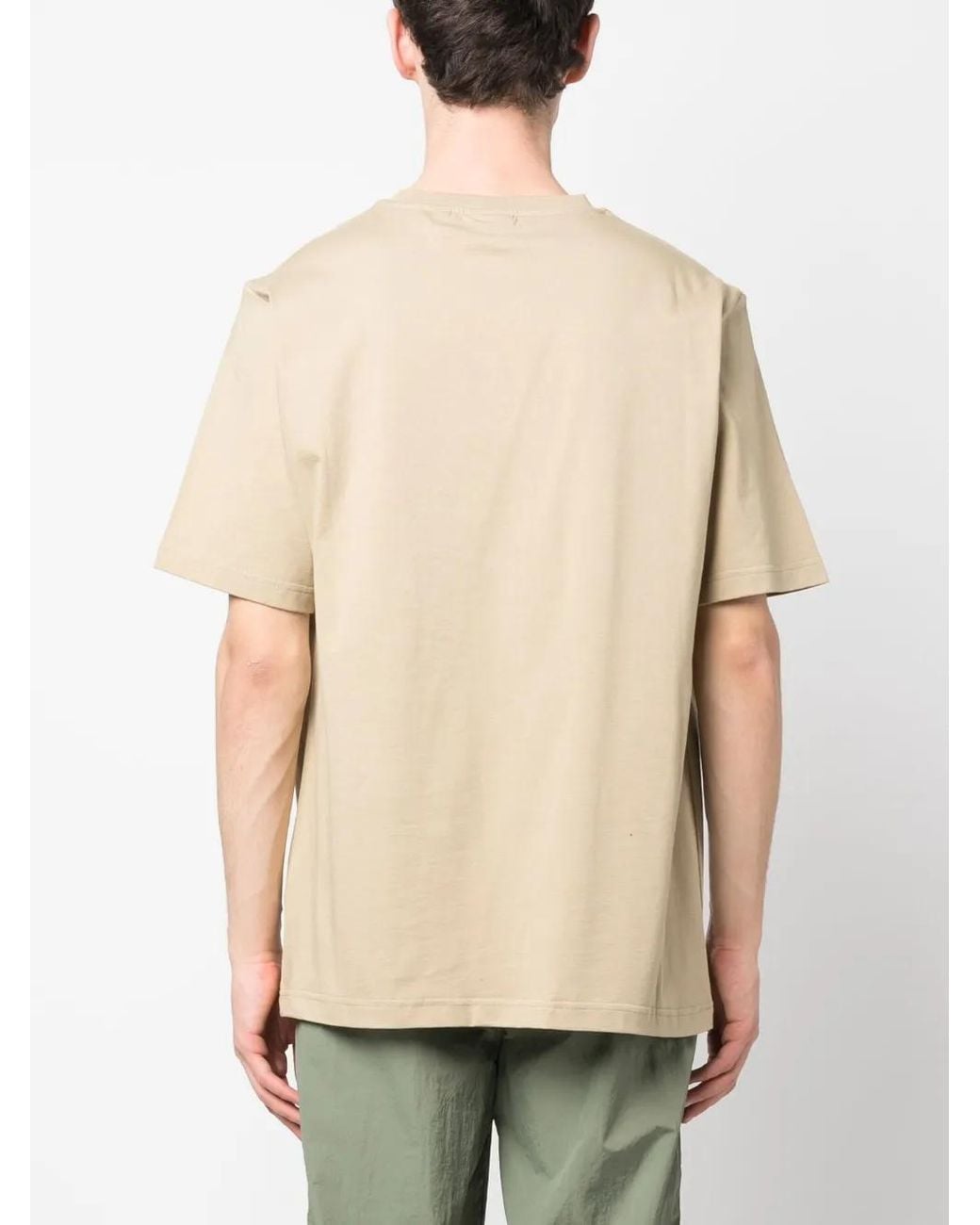 Daily Paper Natural Embroidered Logo T-Shirt for men