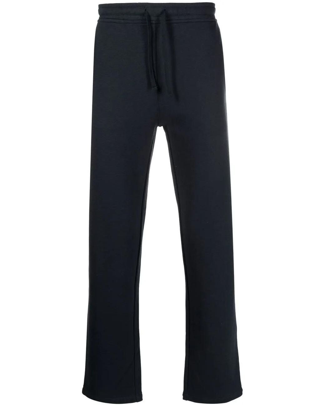 Corneliani Blue Elasticated Drawstring-Waist Trousers for men