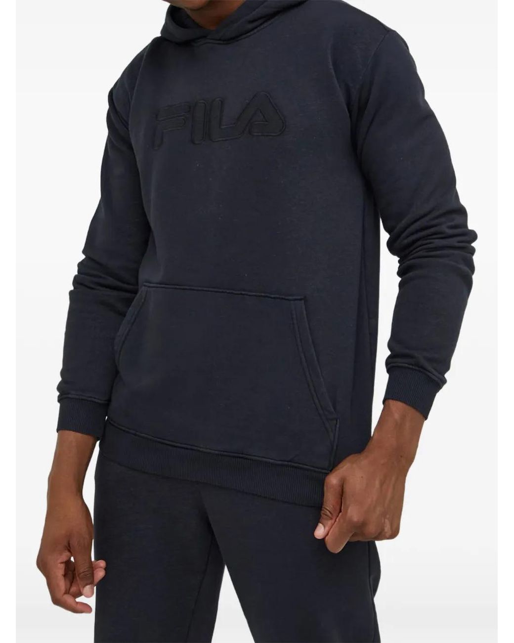 Fila Blue Bischkek Logo Hoodie for men