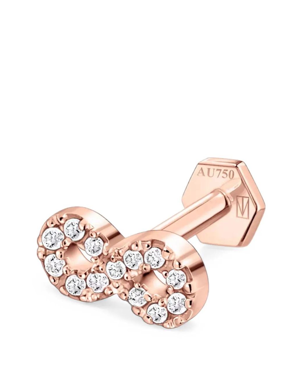 Orecchini Infinity di SABOTEUR in Pink