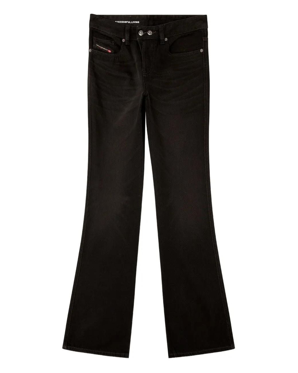 DIESEL 1998 D-Buck Bootcut Jeans in het Black voor heren