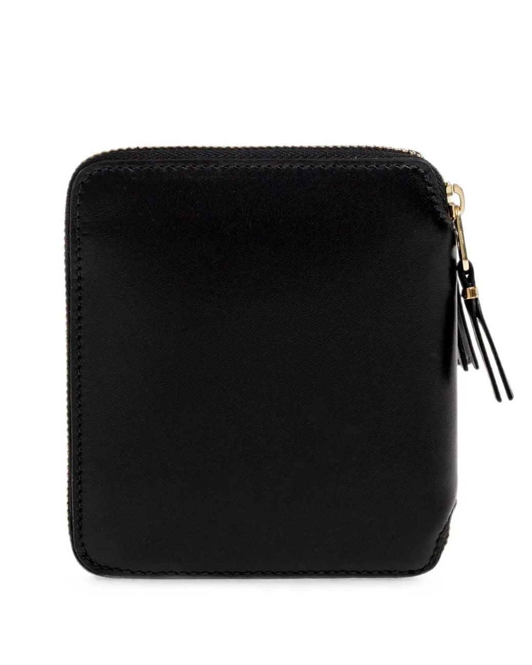 Comme des Garçons Black Double-Zip Bovine Leather Wallet